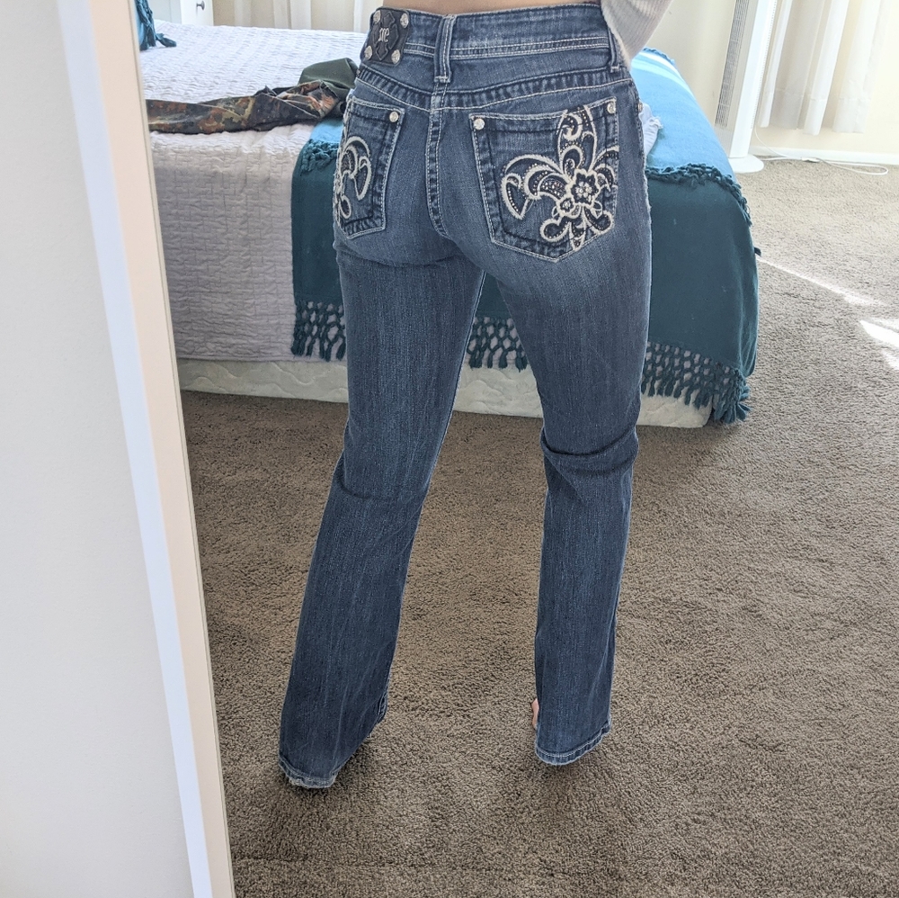 Miss me jp5033r boot cut jeans low rise